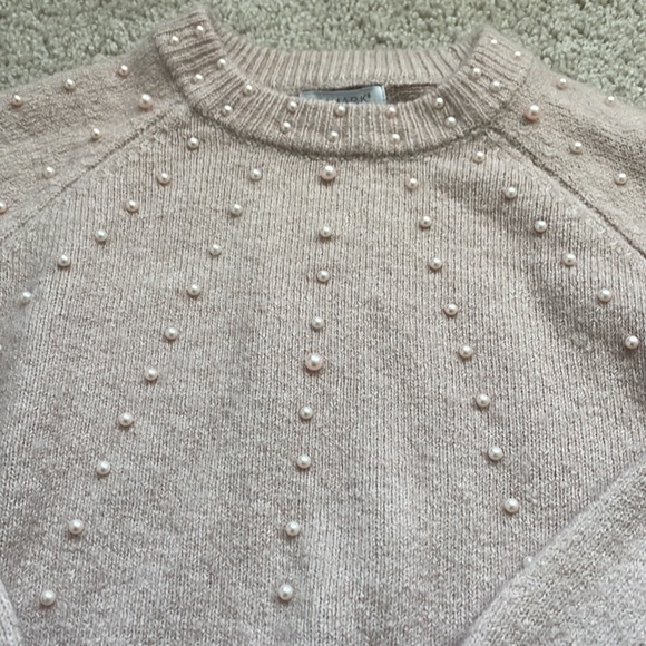 Girls pink Pearl Sweater size 11-12 - Picture 6 of 7
